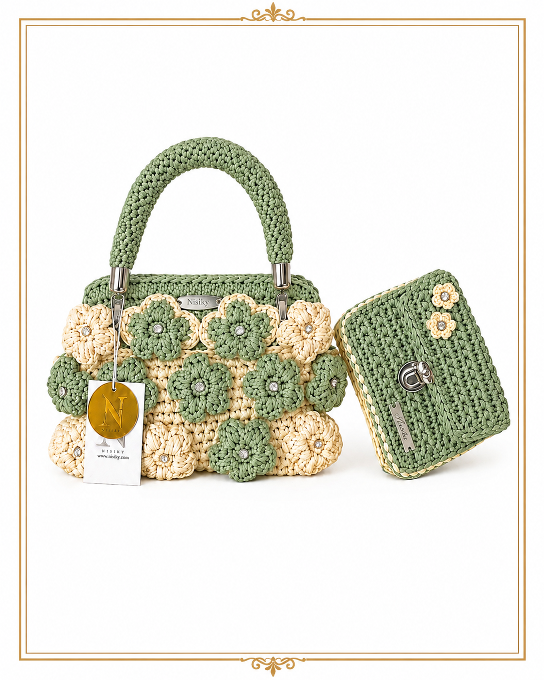 Borsa Nisiky “Fiore di Loto” 14 colori